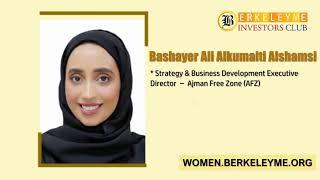 Bashayer Ali Alkumaiti Alshamsi | The Most Inspiring Arab Women Conference 2021 | Berkeleyme