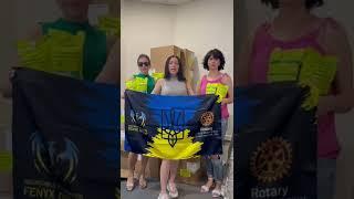 Thank you video from the people of Ukraine to Rotary Club of Global Impact and District 7680!
