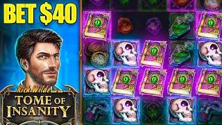 THIS TOME OF INSANITY BONUS WIN WAS CRAZY!! (HUGE)