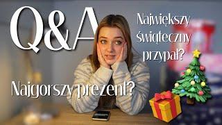 NAJWIĘKSZY ŚWIĄTECZNY PRZYPAŁ 🫣 Q&A | VLOGMAS #5