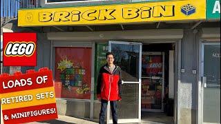 Brick Bin Calgary Independent LEGO Store Tour - Retired Sets and Minifigures!