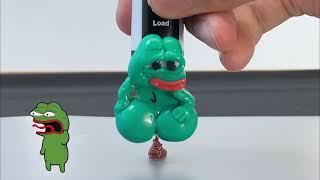 poopy pepe with 3Dpen