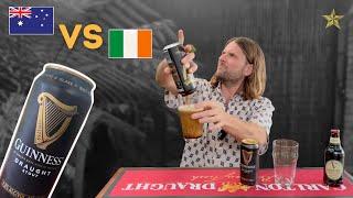 Australian Brewed Guinness Vs Irish Brewed Guinness