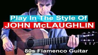 Dale Harris - The John McLaughlin Style On A Flamenco Guitar