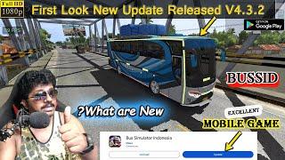 Released New Update V4.3.2 BUSSID Review and Gameplay Bus Simulator Indonesia in Telugu