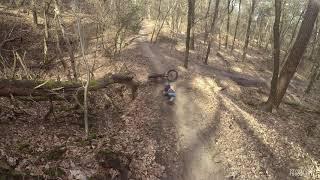 MTB route LDD Ralph Scott Mountain Crash 27 maart 2021