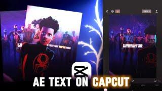 AE Like Text On CapCut Tutorial | TikTok Edition (Syzo)