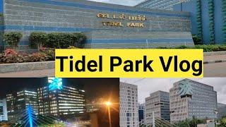 What is inside of Tidel park | Tidel park Vlog | Travel vlog | Tidel park Vlog in Chennai| Tech vlog