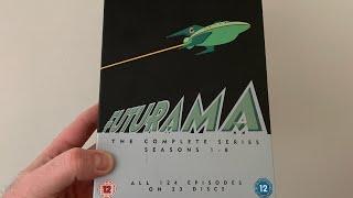 Futurama Box Set Unboxing (Seasons 1-8)