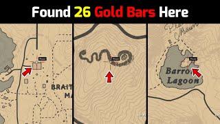 All 26 Gold Bar Locations That Players Missed in Red Dead Redemption 2