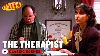 George's Therapist Shatters His Confidence | The Shoes | Seinfeld