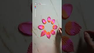 Beautiful Rangoli Tricks by Sangeeta| Deepavali, Sankranti, Dhanteras and Diwali Simple Rangoli