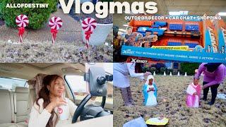 VLOGMAS EP 9: Shop & Decorate Outdoors: Christmas Haul, McRib + Social Media & Communication Issues