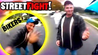 Stupid, Angry People Vs Bikers 2024 - Motorcycle vs Angry Man Compilation