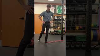 Single Leg Stand with Band for Foot Pronation