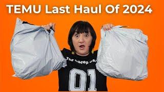 Last TEMU Haul Of 2024!!!! | Going Out With A Bang