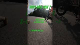 Electric Skateboard VS Electric Bike DRAG RACE !!