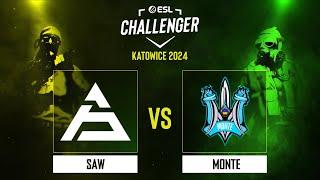 sAw проти Monte | ESL Challenger Katowice 2024