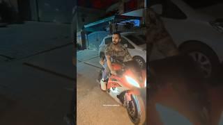 Rajab Butt heavy bike chlate hue️#rajabfamily #trending #emanrajab #likes#1mviews #pakistan#foryou