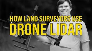 Land Surveying with Drone LiDAR | On the job!