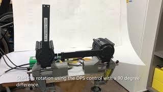 MJ-VESC “DPS” control test (High speed servo motor control)