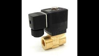 6213 A 3/8 Burkert Type Brass Solenoid Valve 3/8'' 2 Way Normally Closed 24V DC 110V 230V 50Hz