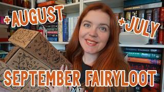 Huge Fairyloot Unboxing | September, August and July Romantasy and Adult boxes!