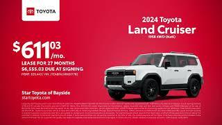 Toyota Land Cruiser 11/25/2024 4595250