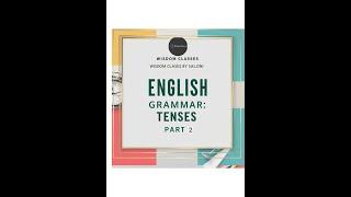 Tenses part-2 #englishgrammar #school #students #teachers #teaching #tenses #presentprogressive