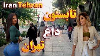 IRAN 2023  Walking on Enghelab Street in Tehran City