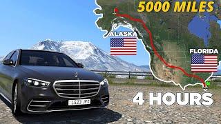 ATS Longest Road Trip - Florida to Alaska | American Truck Simulator