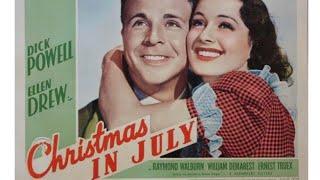 Christmas In July  (1940) Dick Powell, Ellen Drew    FULL MOVIE