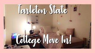 COLLEGE MOVE IN: TARLETON STATE UNIVERSITY (it's a vlog)