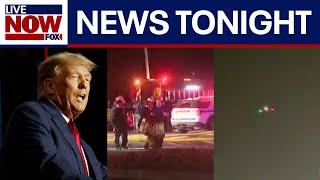 News tonight: Trump sues Des Moines Register, Maryland mass shooting & more top headlines