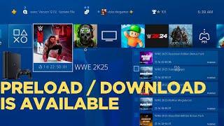 WWE 2K25 PS4 Download Guide: How to Install