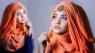 Eid Special hijab Tutorial 2018|| Sanji Da