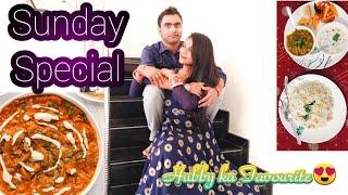 Vlog-25, Sunday special,Mushroom Masala, yummy yummy!!