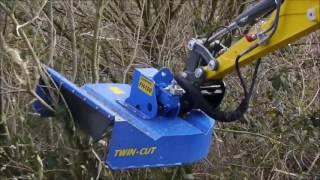 Slanetrac FH Mini Excavator Flail Mower - Avant Equipment