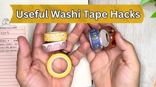 16 Functional Ways To Use Washi Tape | Washi Tape Crafts and Hacks