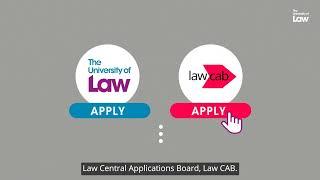 Making an application | Applying to The University of Law