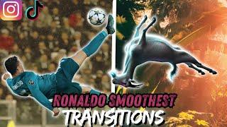 Cristiano Ronaldo SMOOTHEST Transitions Compilations #1 | TIKTOKS , REELS ( u can't stop watching )