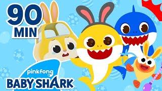 Baby Shark Doo Doo Doo Remix 1 Hour | +Compilation | New Year Song 2023 | Baby Shark Official