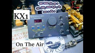 Elecraft KX1  Full CW QSO QRP 2-Watts18 wpm