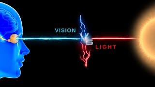 Does vision travel at the speed of light? | Speed of vision vs speed of Light