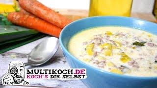 Käse-Lauchsuppe  // Partyfood #Multikoch