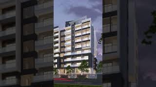 Exterior 3D rendering of Apartment Building in Houston, TX | Arch Visual Studio #shorts
