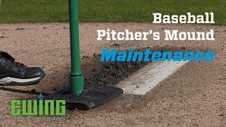 How to Repair a Baseball Pitcher's Mound