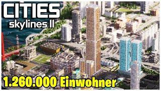 Cities Skylines 2 DISASTER - 1.260.000 Einwohner Stadt