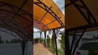 Навесы из поликарбоната Спецкаркас