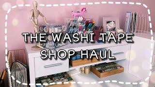 Washi Tape Haul // The Washi Tape Shop Unboxing // ASMR 